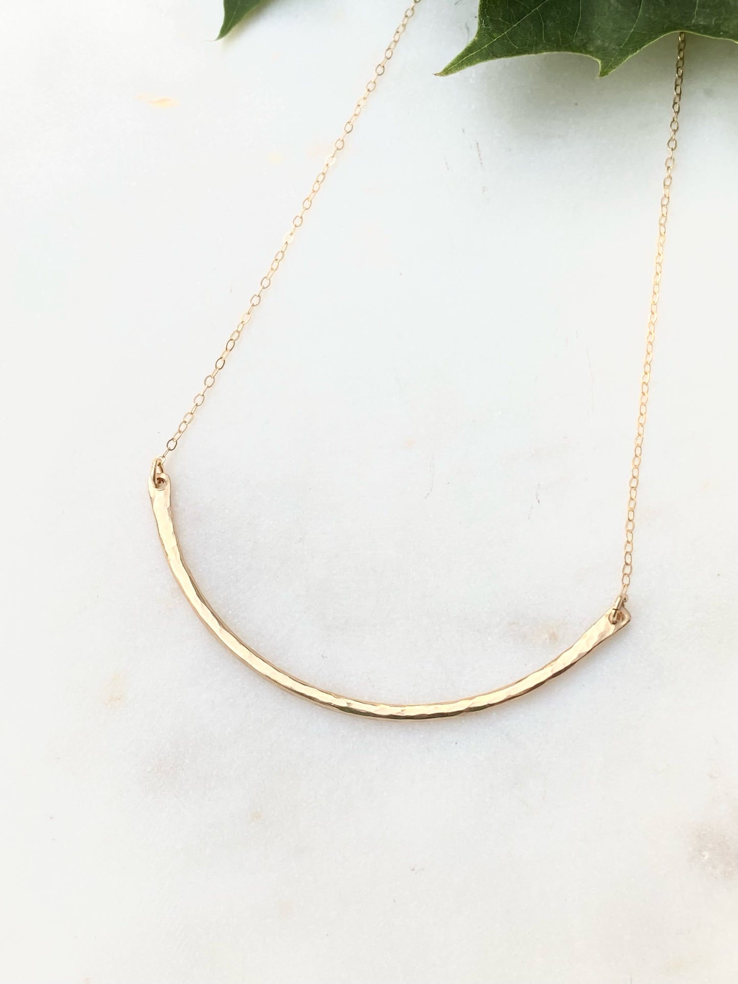 Gold Arch Necklace