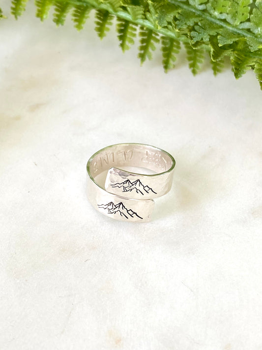 Sterling Silver Hidden Message Ring